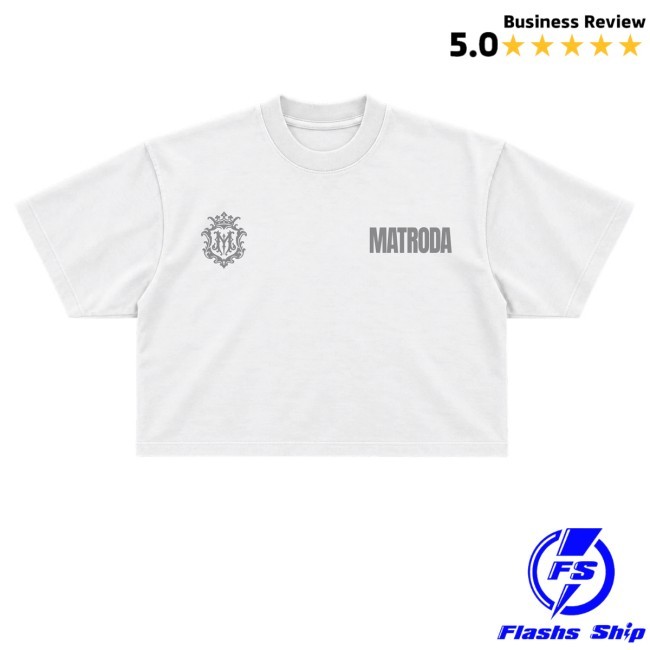 Matroda Merch Store Monogram Women's Crop Tee