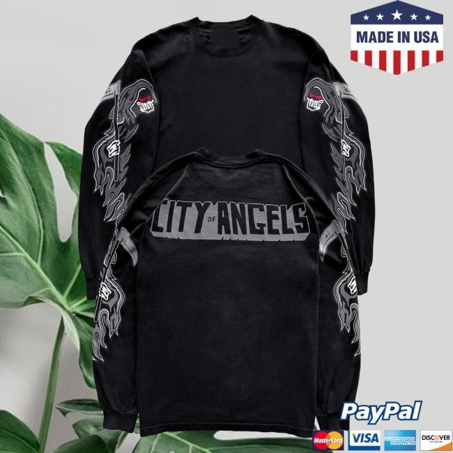 Warren Lotas Store Merch Reaper Longsleeve City Of Angels Black