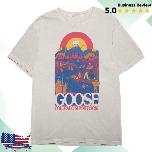 Goose The Band Merch Store Colorado Summer 2026 Event Tee