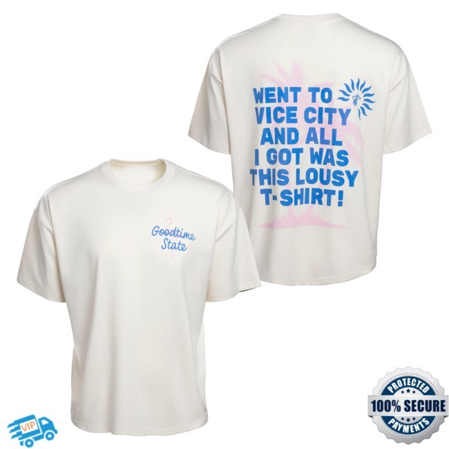 Miami Heat Merch Store Court Culture Vice City Souvenir Oversized Tee