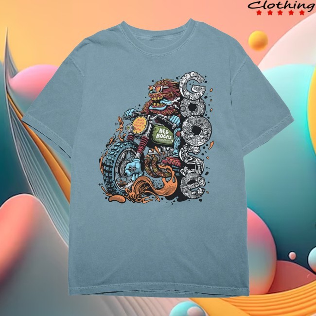 Goose The Band Merch Store Red Rocks 2026 Brandon Trammel Event Tee