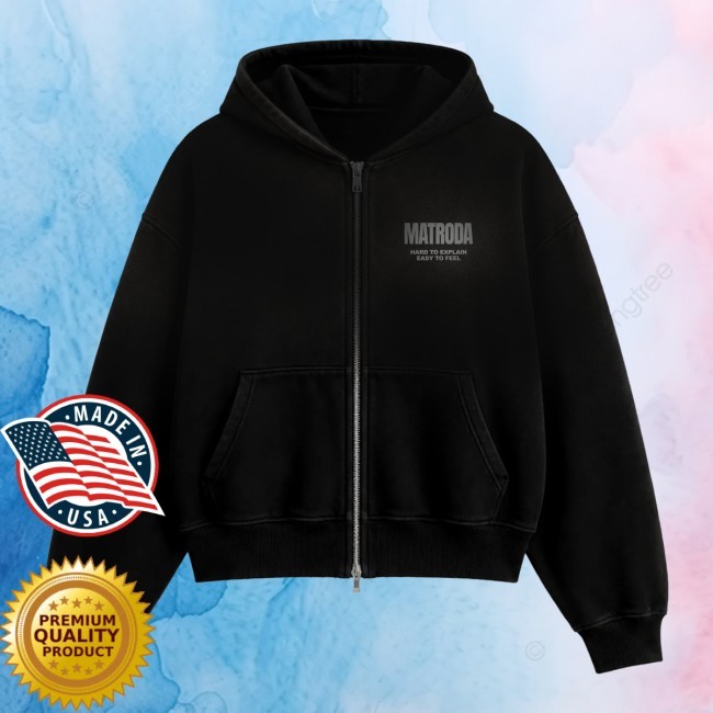 Matroda Merch Store Signature Heavyweight Zip Hoodie