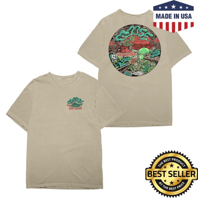 Goose The Band Merch Store Red Rocks 2026 Killer Acid Event Tee