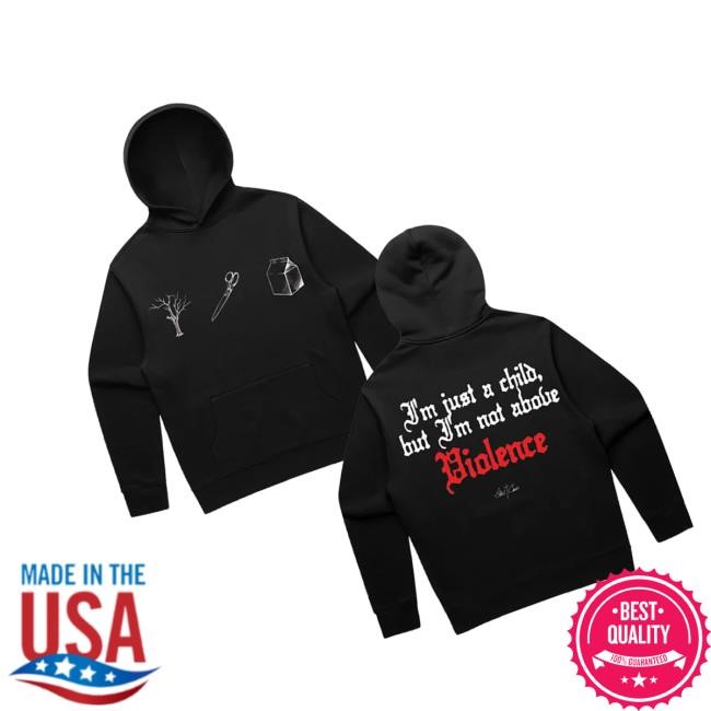 Ethel Cain Store Merch Not Above Violence Hoodie
