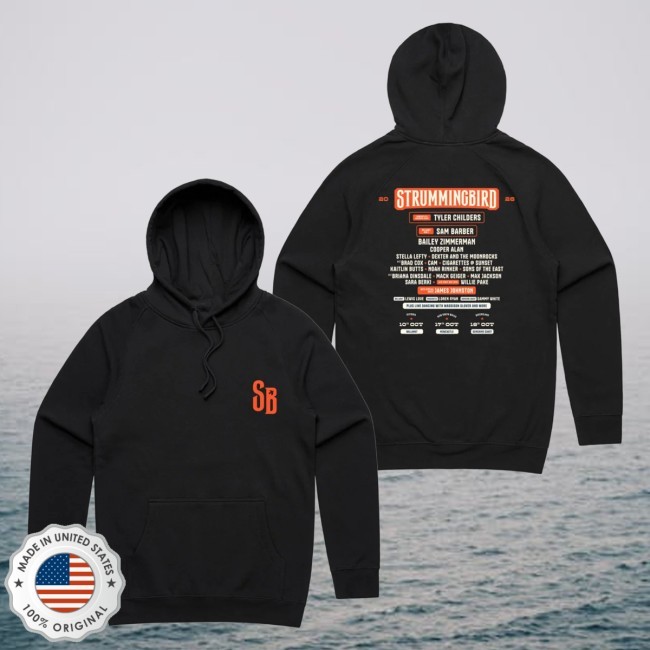 Strummingbird Festival Merch Store 2026 Tour Hoodie