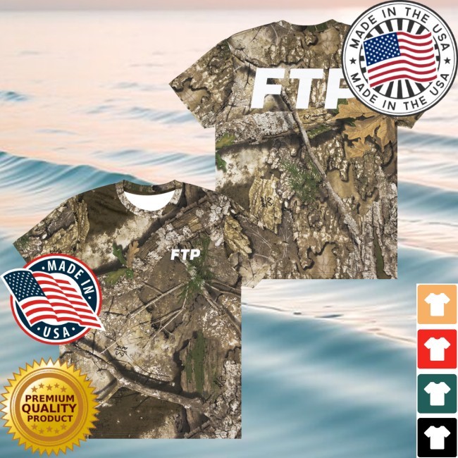 Fuckthepopulation Merch Store Realtree Apx Logo Tee