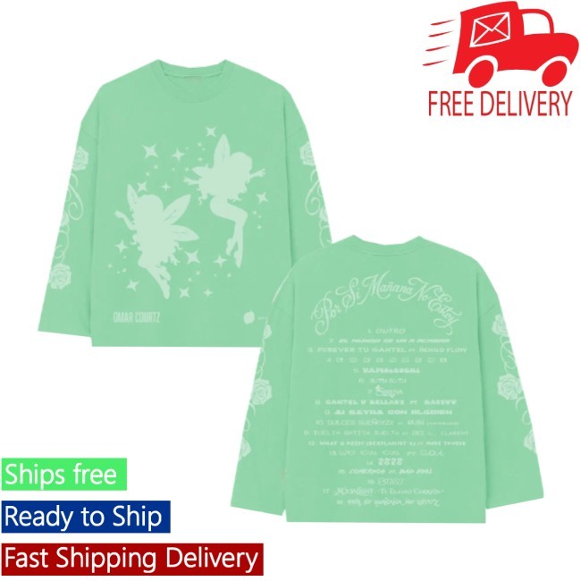 Omar Courtz Merch Green Ls Psmne X Mythik