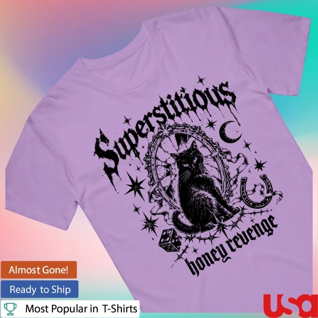 Honey Revenge Store Merch Superstitious Lavender T-Shirt