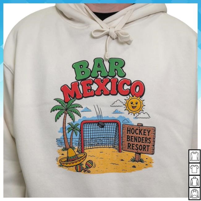 Hockey Benders Store Merch Bar Mexico Hoodie