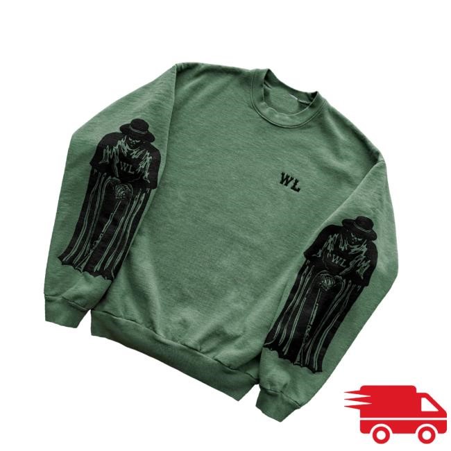 Warren Lotas Store Merch Duster And Rifle Sweatshirt Green