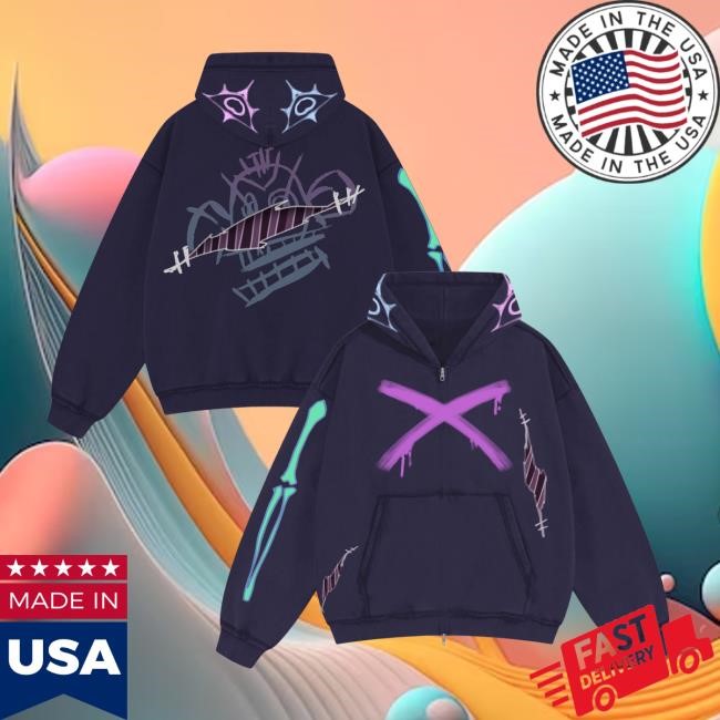 Realm Clothing Store Merch Jinxed Zip Hoodie